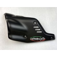 Carbonvani Carbon Fiber Right Hand Exhaust Guard for the Ducati Diavel V4 Carbonvani Carbon Fiber Right Hand Exhaust Guard for the Ducati Diavel V4